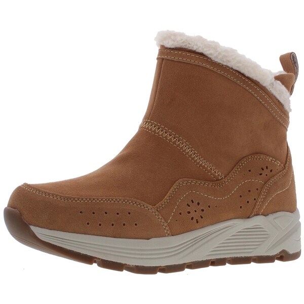 Earth Womens Journey Verve Ankle Boots Leather Winter - Ambre Multicolor - Overstock - 33494557
