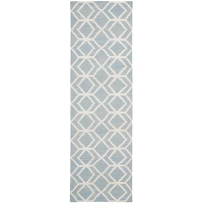 SAFAVIEH Handmade Flatweave Dhurries Kruttika Modern Moroccan Wool Rug