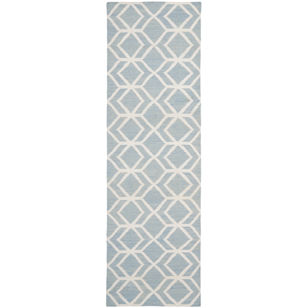 SAFAVIEH Handmade Flatweave Dhurries Kruttika Modern Moroccan Wool Rug
