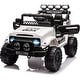 preview thumbnail 11 of 28, 12V Kids Ride On Truck Car for Ages 3-8 Years Best Gift White