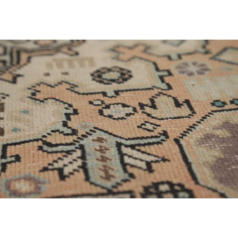 Tabriz Persian Vintage Area Rug Living Room Handmade Wool Carpet - 6'7" x 9'6"