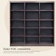 preview thumbnail 11 of 17, Concepts in Wood Triple Wide Wood Bookcase, 15 Shelf, 72 inch Tall