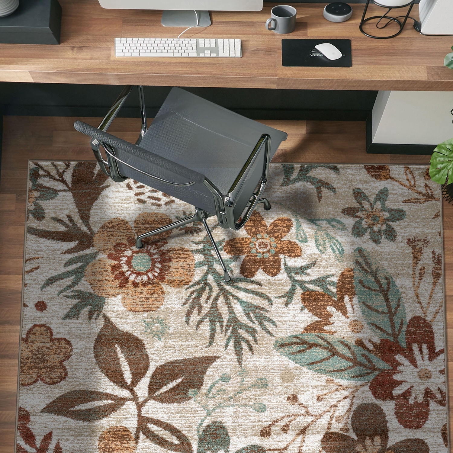 World Rug Gallery Floral Garden Area Rug