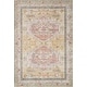 preview thumbnail 2 of 5, Alexander Home Leanne Aztec Distressed Printed Area Rug