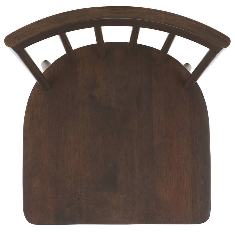 SAFAVIEH HOME Sani 35-inch Spindle Chair (Set of 2) - 17"W x 20"D x 35"H