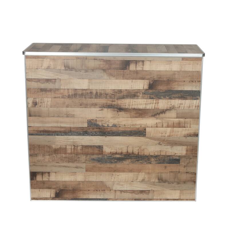 4' Laminate Foldable Bar - Portable Event Bar - Caterering/Bartendar Bar