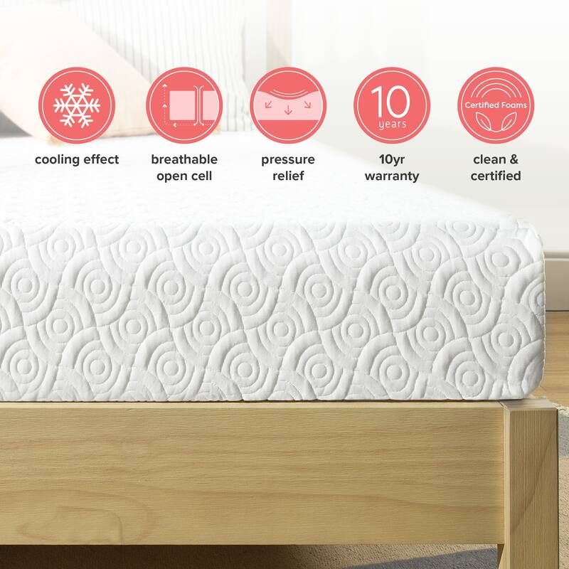 13 inch Signature Gel Memory Foam Mattress Cooling Gel Infusion