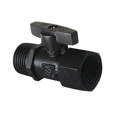 Kingston Brass MIP Quarter-Turn Quarter-Turn Straight Shut-Off Valve