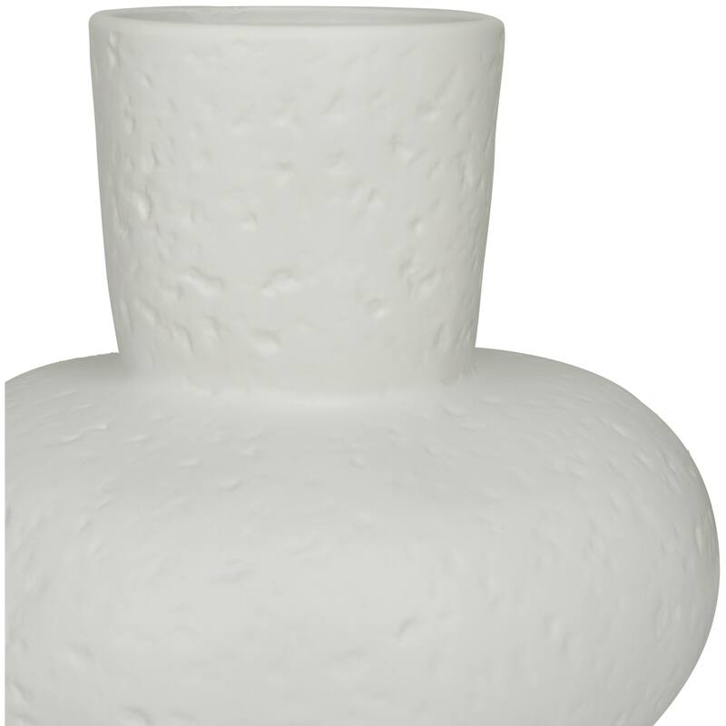CosmoLiving by Cosmopolitan Ceramic Gourd Style Vase (Set of 2) - White or Black