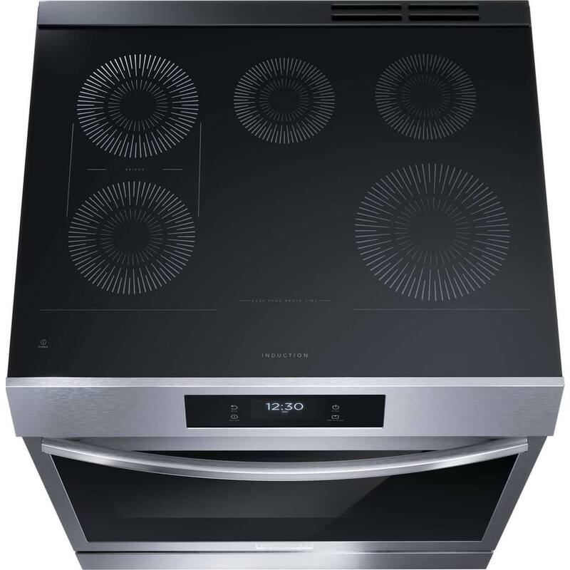Frigidaire GCFI3060B Gallery 30" Wide Slide In Induction Range with
