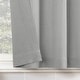 preview thumbnail 15 of 22, Archaeo Cotton Blend Button Tab Top Cafe Curtain Pair