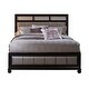 preview thumbnail 2 of 5, Halifax Black 6-piece Panel Bedroom Set