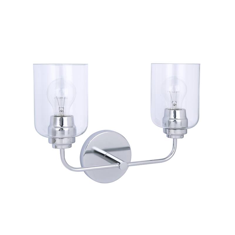 Brio Lighting Kiara 2-Light Dimmable Bathroom Vanity Light