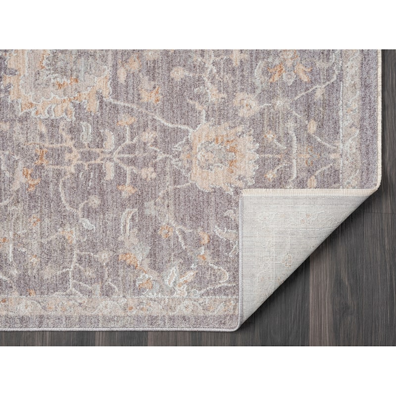 Terra by Obeetee Estate Vintage Floral Rug