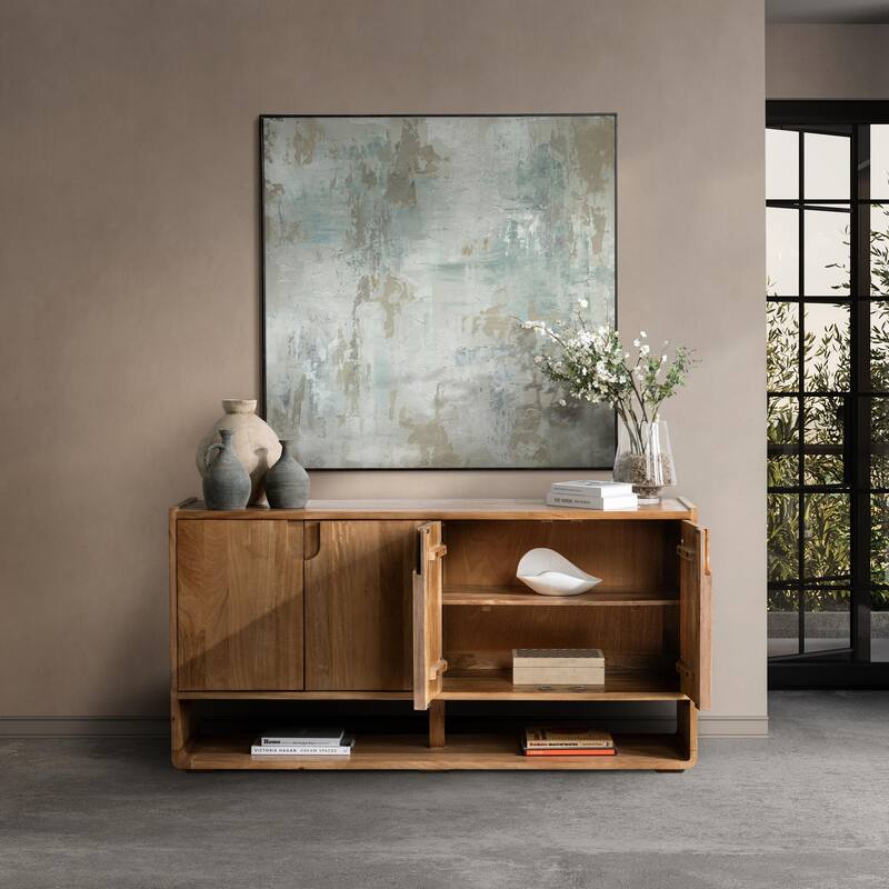 Classic Home Laguna Mango Wood Sideboard Buffet