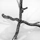 preview thumbnail 13 of 16, 247 Shop At Home Lalia Modern Hammered Metal Tree Branch Side Table