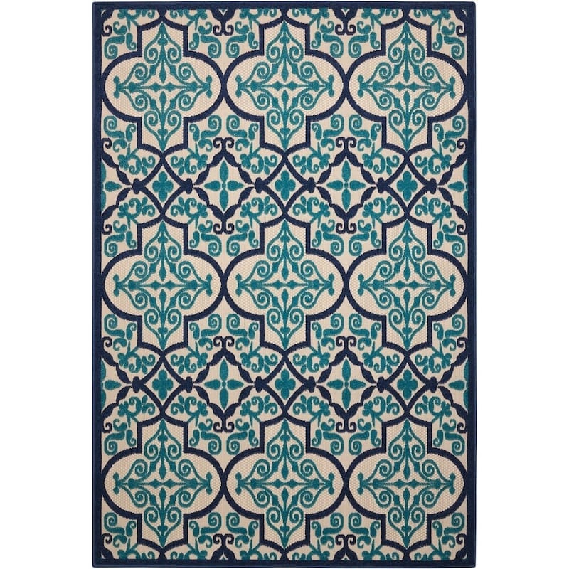 Nourison Aloha Indoor/Outdoor Geometric Area Rug