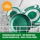 preview thumbnail 7 of 5, Granitestone Emerald 10" Ultra Nonstick Fry Pan with Stay Cool Handle Cookware