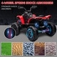 preview thumbnail 25 of 33, 12V Kids Ride on ATV, ElectriaSpeedy Ride on Car Toys Licensed by Bombardier
