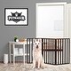 preview thumbnail 4 of 12, 3-Panel Tall Modern Indoor Foldable Dog Gate - 54x32-Inch Wood Freestanding Pet Fence