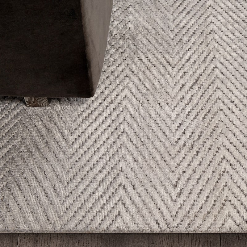 Ben Soleimani Shevra Viscose Hand Woven Rug