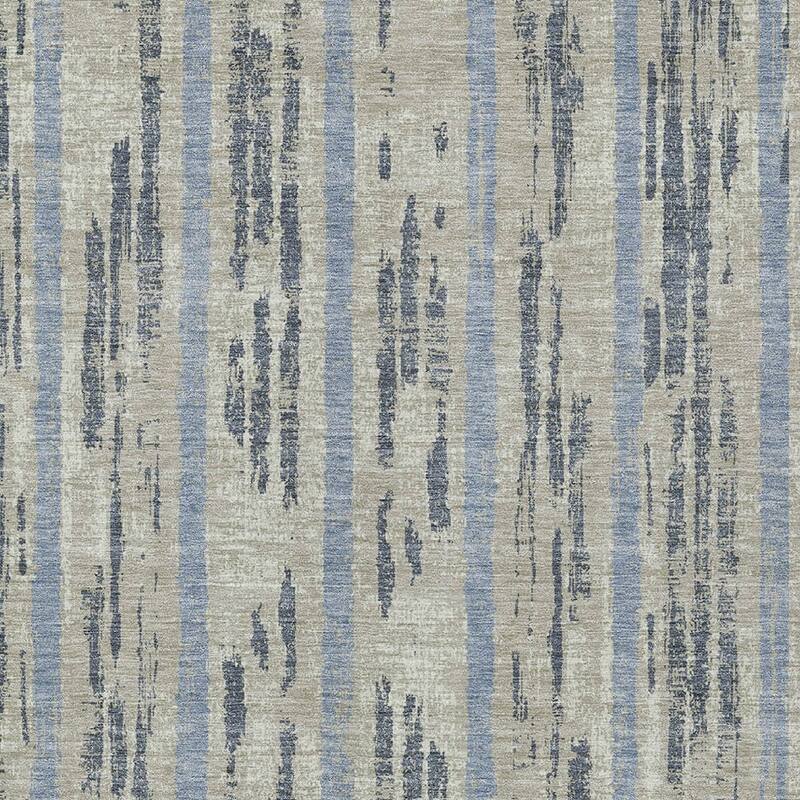 HomeRoots Striped Transitional Rectangle Outdoor Rug