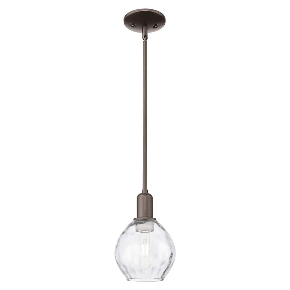 Innovations Lighting Endless Possibilities Arcadia - Waverly - 1 Light 6" Stem Hung Mini Pendant