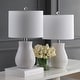 preview thumbnail 9 of 7, SAFAVIEH Lighting 21" Dayton LED Table Lamp (Set of 2) - 12"x12"x21"
