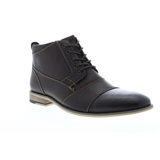Shop Steve Madden Jabbar Dark Brown Mens Casual Dress Boots