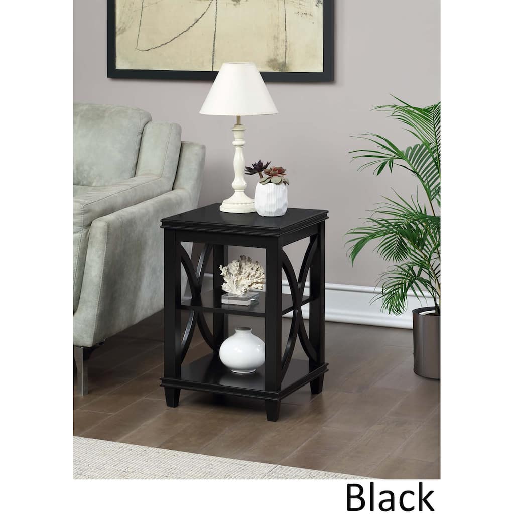 Convenience Concepts Florence End Table with Shelves