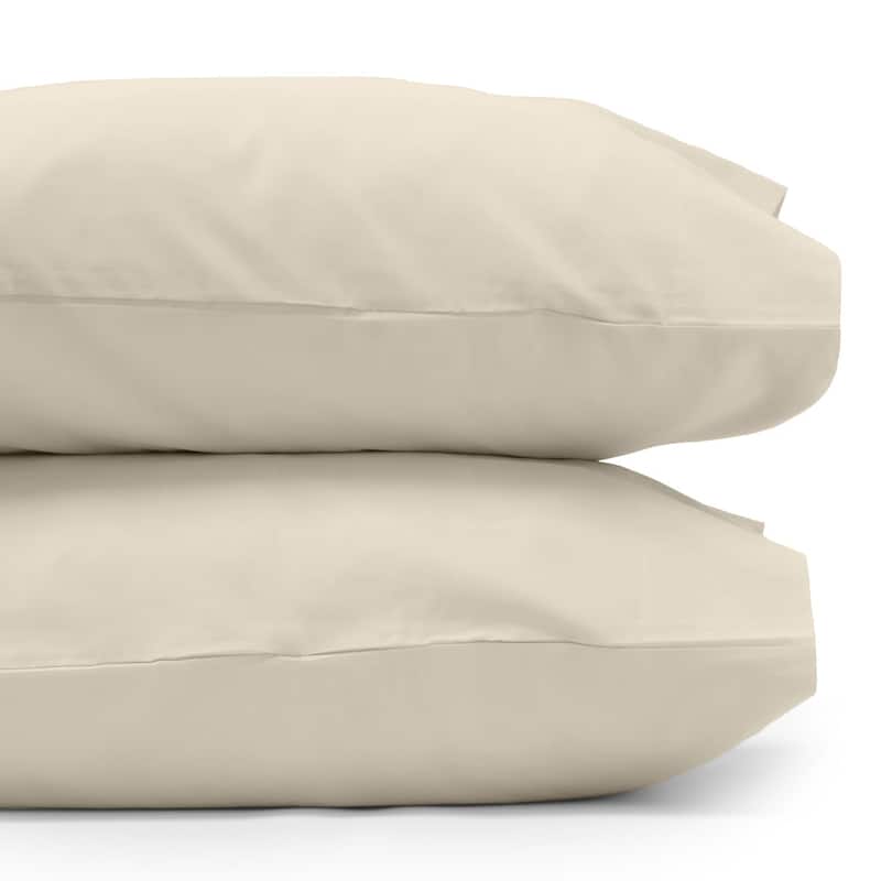 Jennifer Adams 400TC Long-Staple Cotton Sateen 2pc. Pillowcase Set