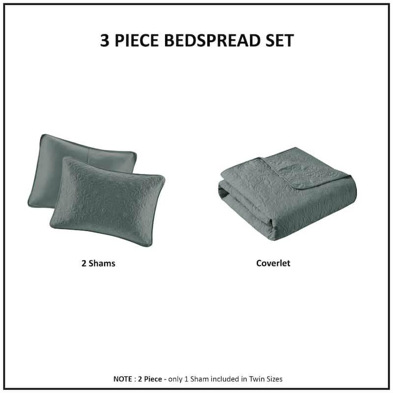 Madison Park Mansfield Reversible Quilt Set