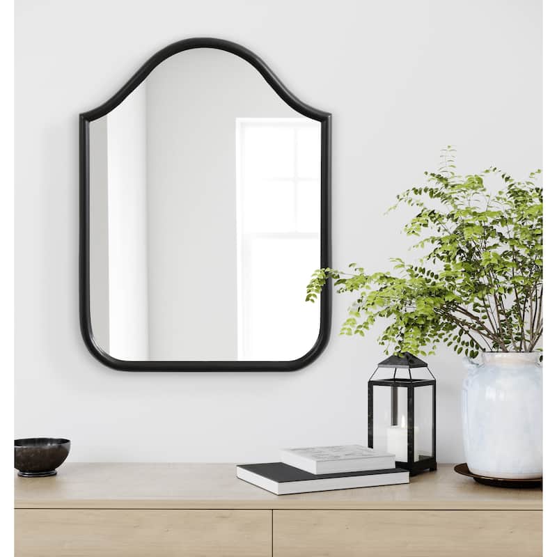 Kate and Laurel Fellows Framed Arch Wall Mirror