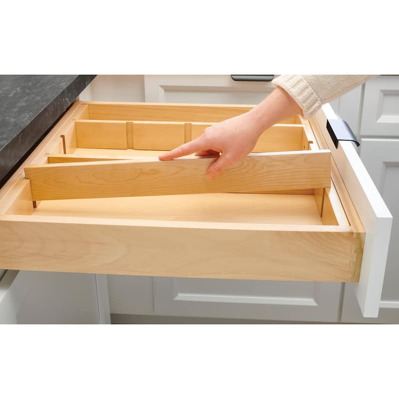 Rev-A-Shelf 4WDIV-24SH-1 Wood Classics 19-1/4" Wide Shallow Drawer