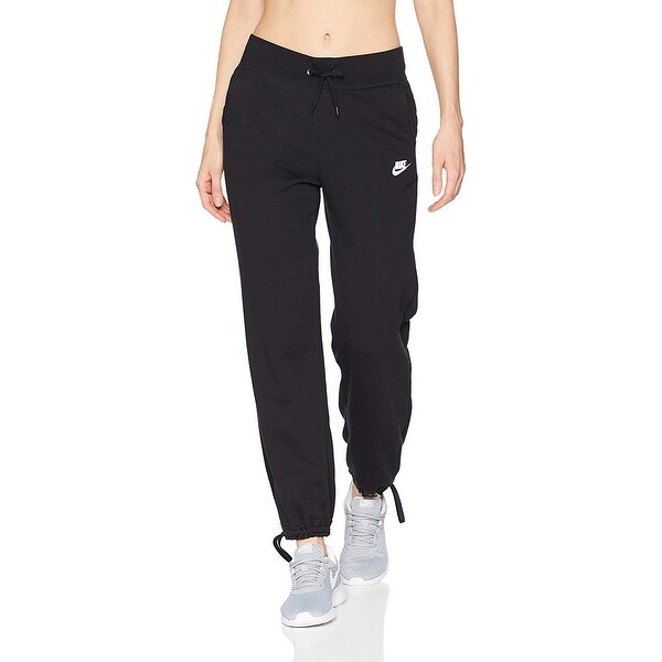nike sweatpants black womens