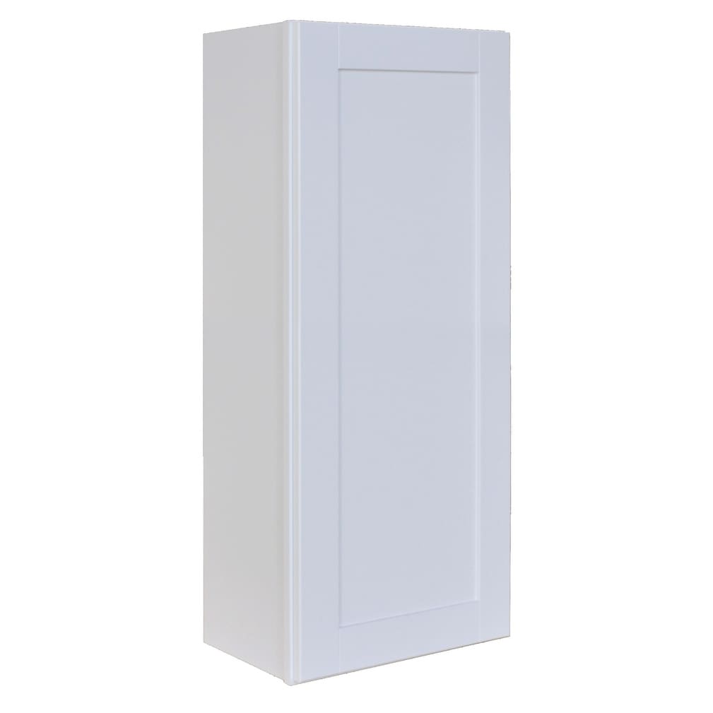 Shop Sunny Wood Shw1842 A Shaker Hill 18 X 42 Single Door Wall