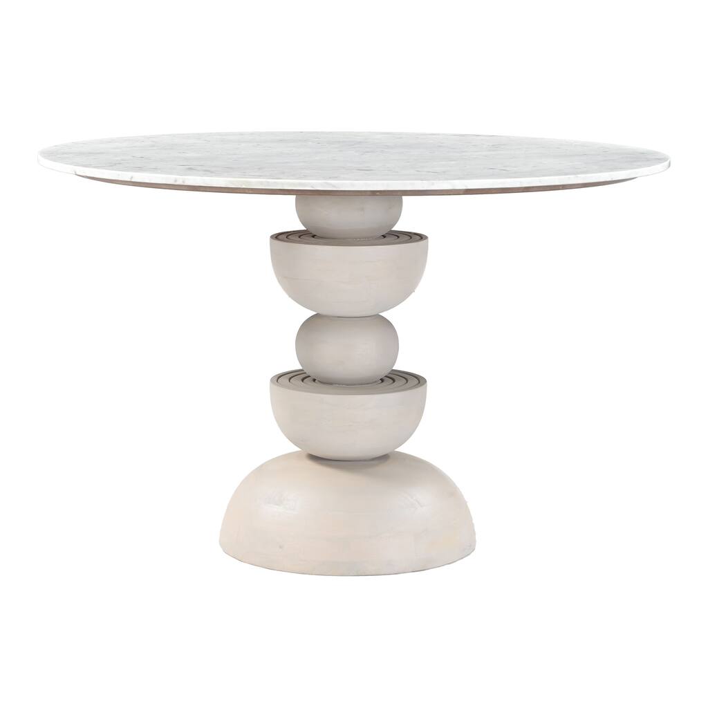 Astri Dining Table Whitewashed