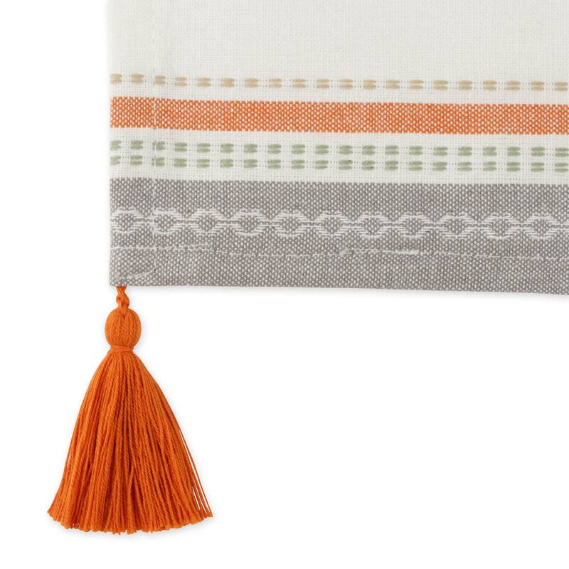 Autumn Pumpkins Printed Dishtowel (Set of 2)