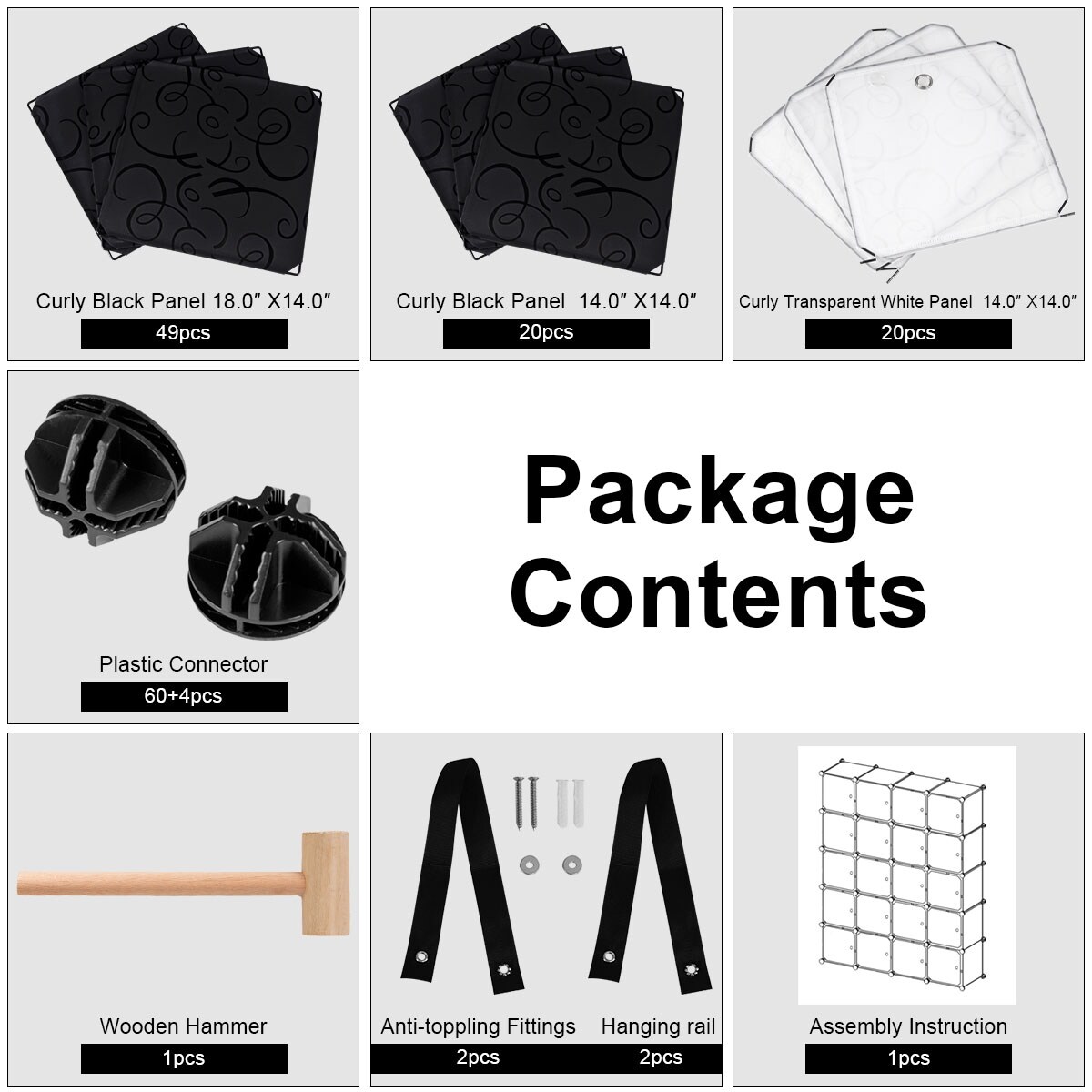 Shop Costway Diy 20 Cube Portable Closet Storage Organizer Clothes