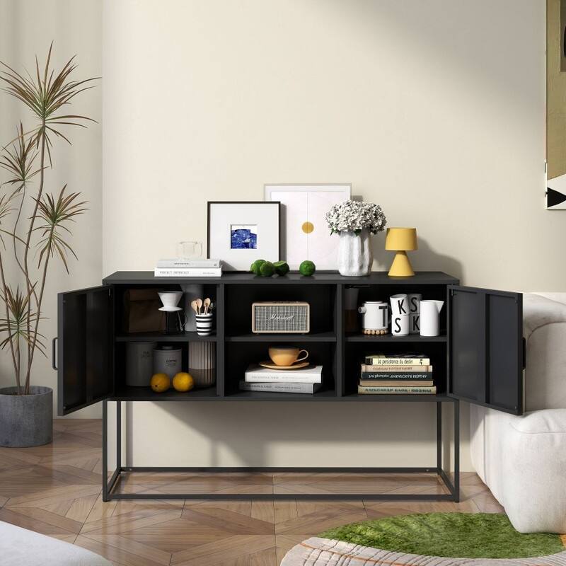 Modern Sideboard Buffet Storage Cabinet