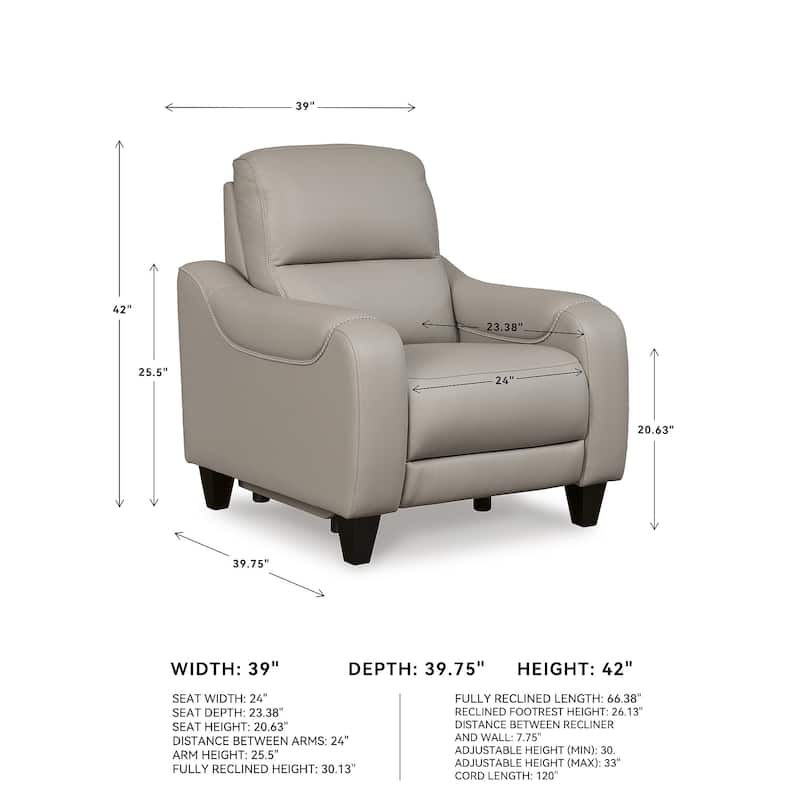 Signature Design by Ashley Mercomatic Power Recliner