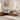 Furniture of America Beau Midcentury 2-Piece Boucle Platform Bed and Nightstand Set