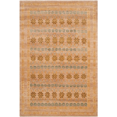 SAFAVIEH Couture Hand-knotted Massouda Zsanett Traditional Oriental Wool Rug