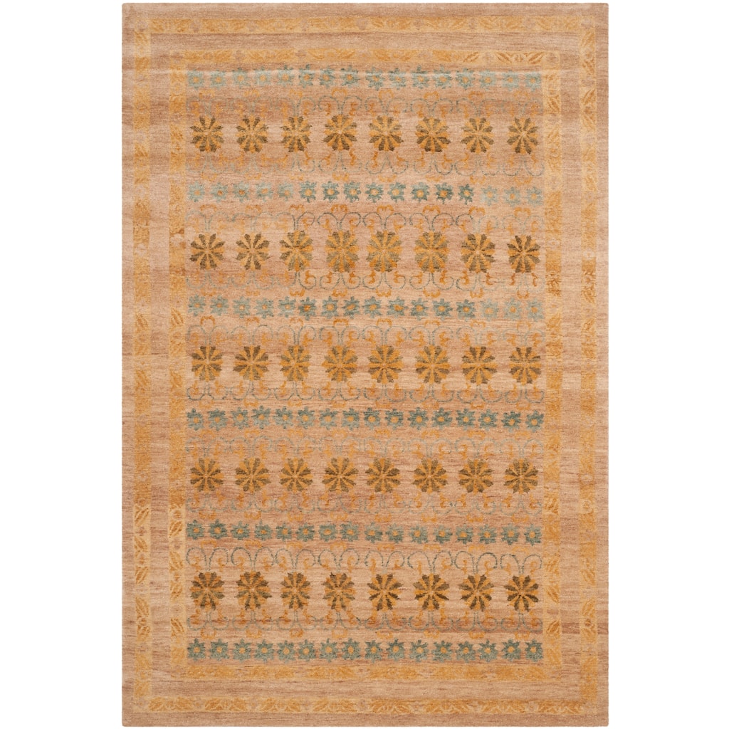 SAFAVIEH Couture Hand-knotted Massouda Zsanett Traditional Oriental Wool Rug