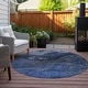 preview thumbnail 67 of 84, Machine Washable Indoor/ Outdoor Chantille Modern Abstract Rug