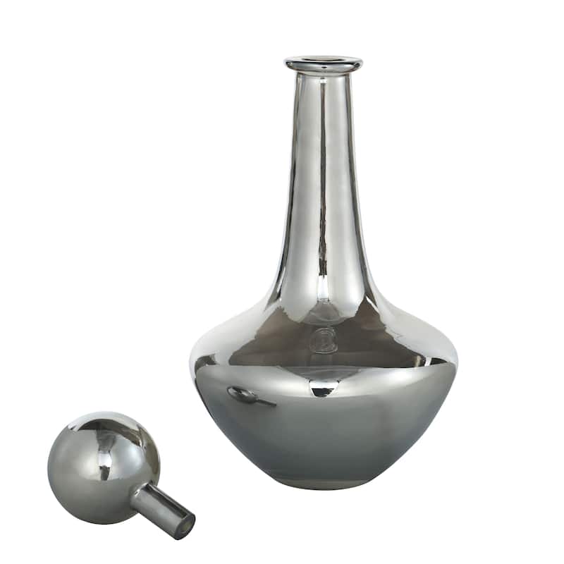 StyleCraft Austin Allen James - Pawn Plated Glass Vase