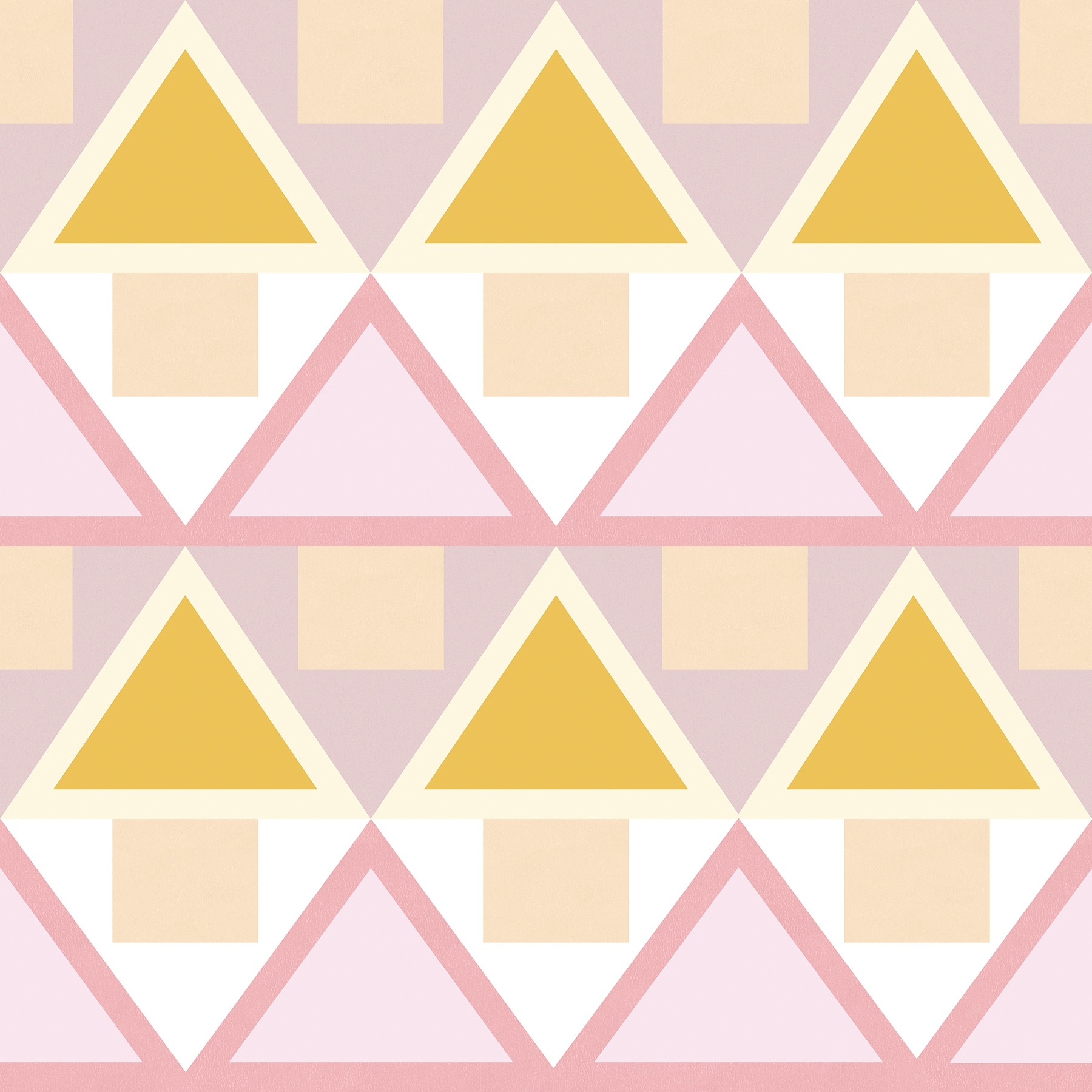 Aelfie Pink Madaket Geometric Peel & Stick Wallpaper