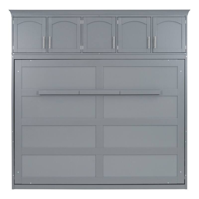Murphy Bed Wall Bed with Top Cabinets（Full Size and Queen Size ）
