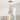 Mid-Century 3-Light Cluster Metal Cone Hourglass Entry Chandelier