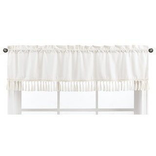 Boho Desert Sun Collection Window Curtain Valance - Ivory Beige Off ...